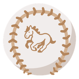 horse and baseball