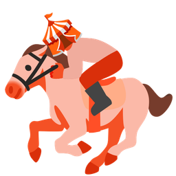 horse and circus tent