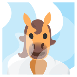 horse and hot springs