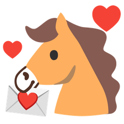 horse and love letter