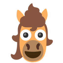 horse and pile of poo