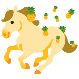 Horse and Pineapple
