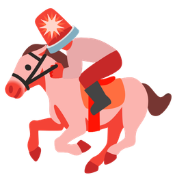 horse and police car light