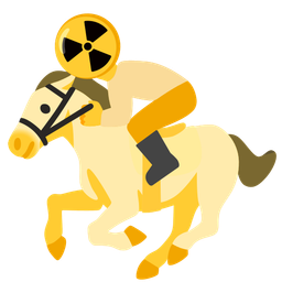 horse and radioactive