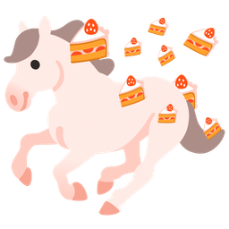 horse and shortcake