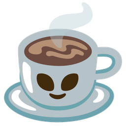 Hot beverage and Alien