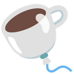 Hot beverage and Balloon