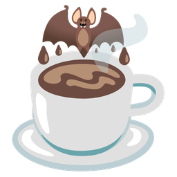 Hot beverage and Bat