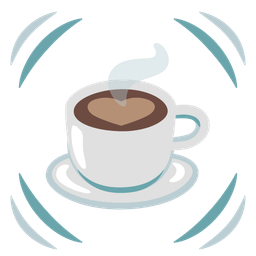 Hot beverage and Beating heart