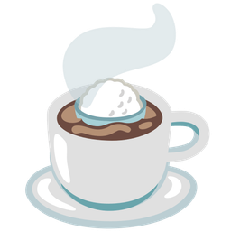 Hot beverage and Cooked rice