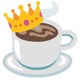 Hot beverage and Crown