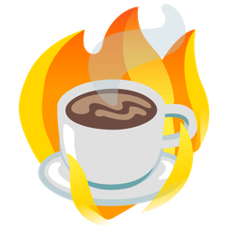 Hot beverage and Fire