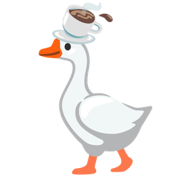 Hot beverage and Goose