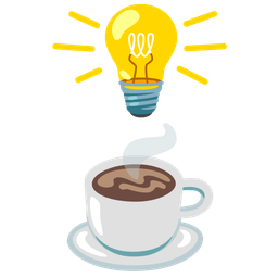 Hot beverage and Light bulb