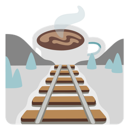 Hot beverage and Locomotive