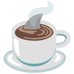 Hot beverage and Shark