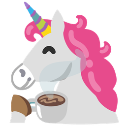 Hot beverage and Unicorn