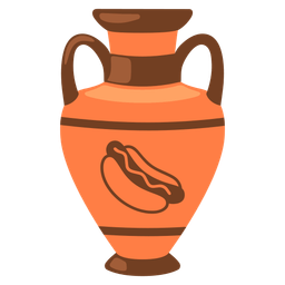 hot dog and amphora
