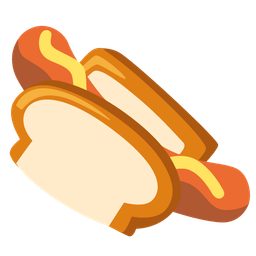 hot dog and bread