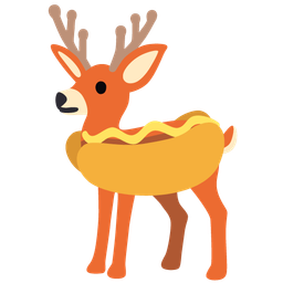 hot dog and deer