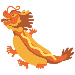 hot dog and dragon