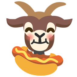 hot dog and goat