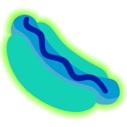 hot dog and radioactive