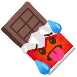 hot face and chocolate bar