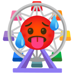 hot face and ferris wheel