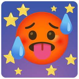 hot face and full moon face