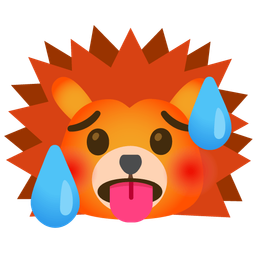 hot face and hedgehog