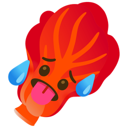 hot face and leafy green