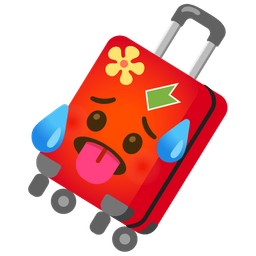 hot face and luggage