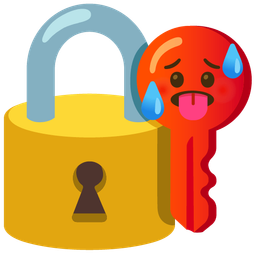 hot face and old key