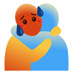 hot face and people hugging