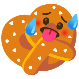 hot face and pretzel