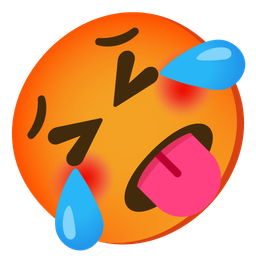 Hot face and Rolling on the floor laughing