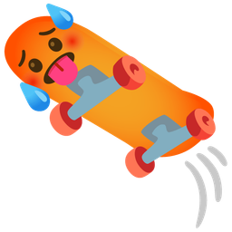 hot face and skateboard