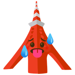 hot face and Tokyo tower