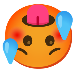 Hot face and Upside-down face