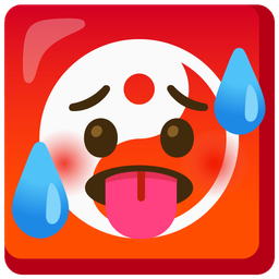 hot face and yin yang