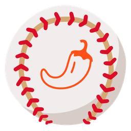 hot pepper and baseball