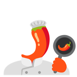 hot pepper and cooking