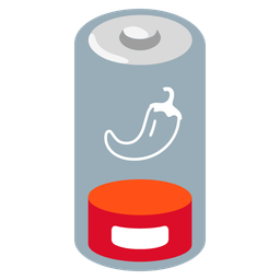 hot pepper and low battery