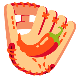 hot pepper and softball