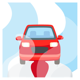 hot springs and automobile