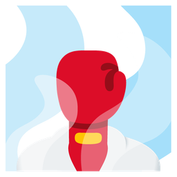 hot springs and boxing glove