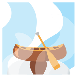 hot springs and canoe