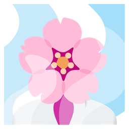 hot springs and cherry blossom