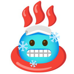 hot springs and cold face